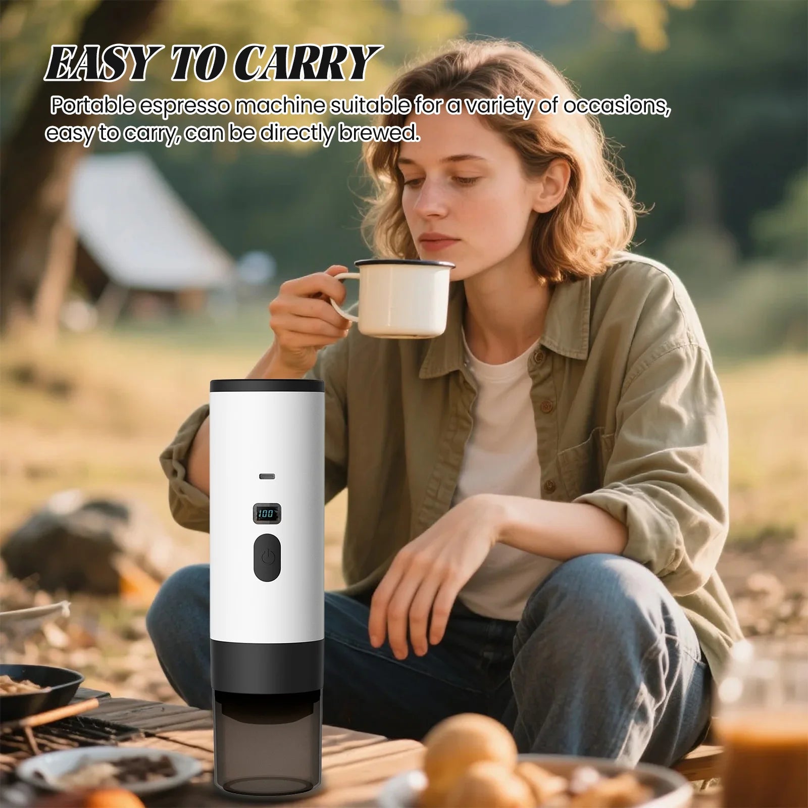 Portable coffee maker