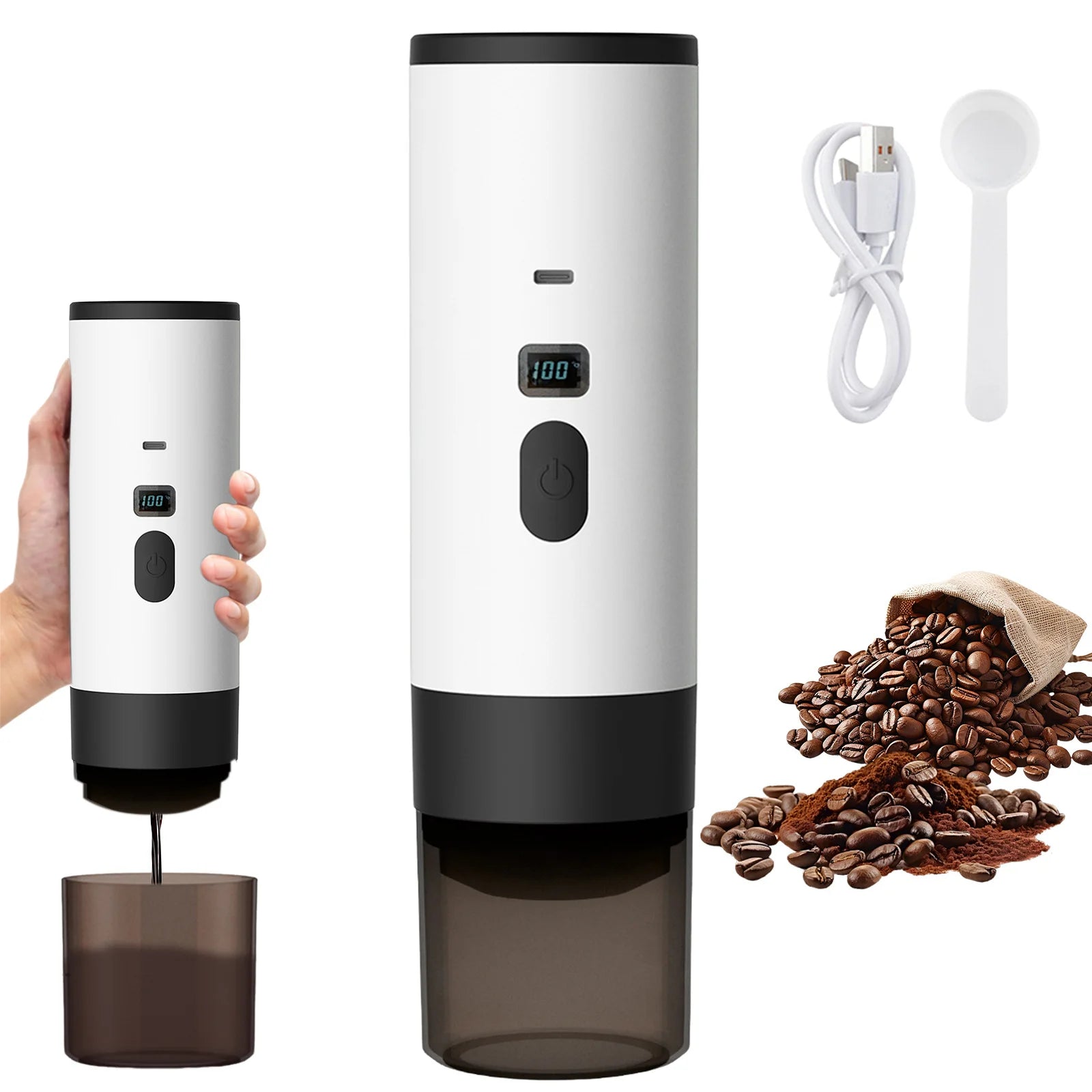 Portable coffee maker