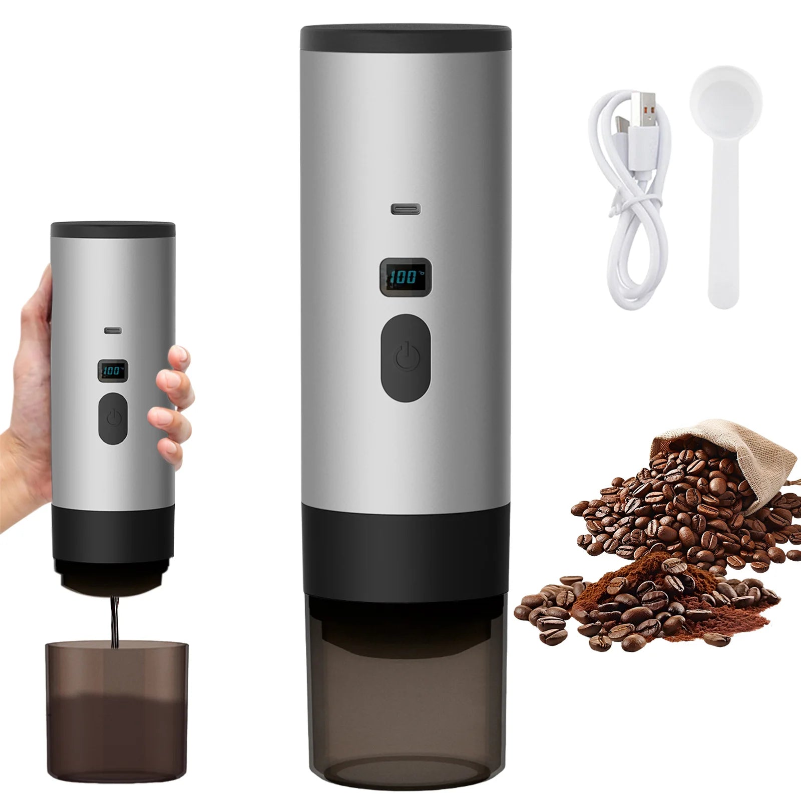 Portable coffee maker