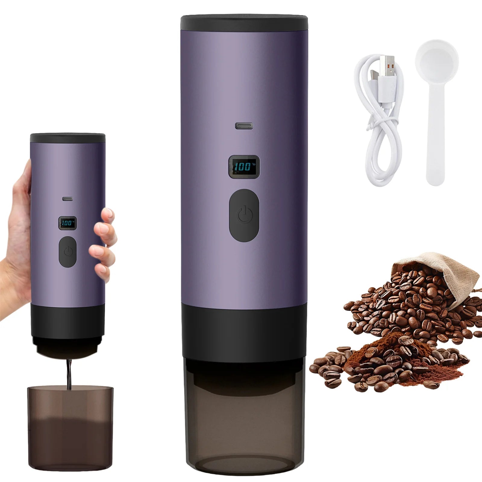 Portable coffee maker