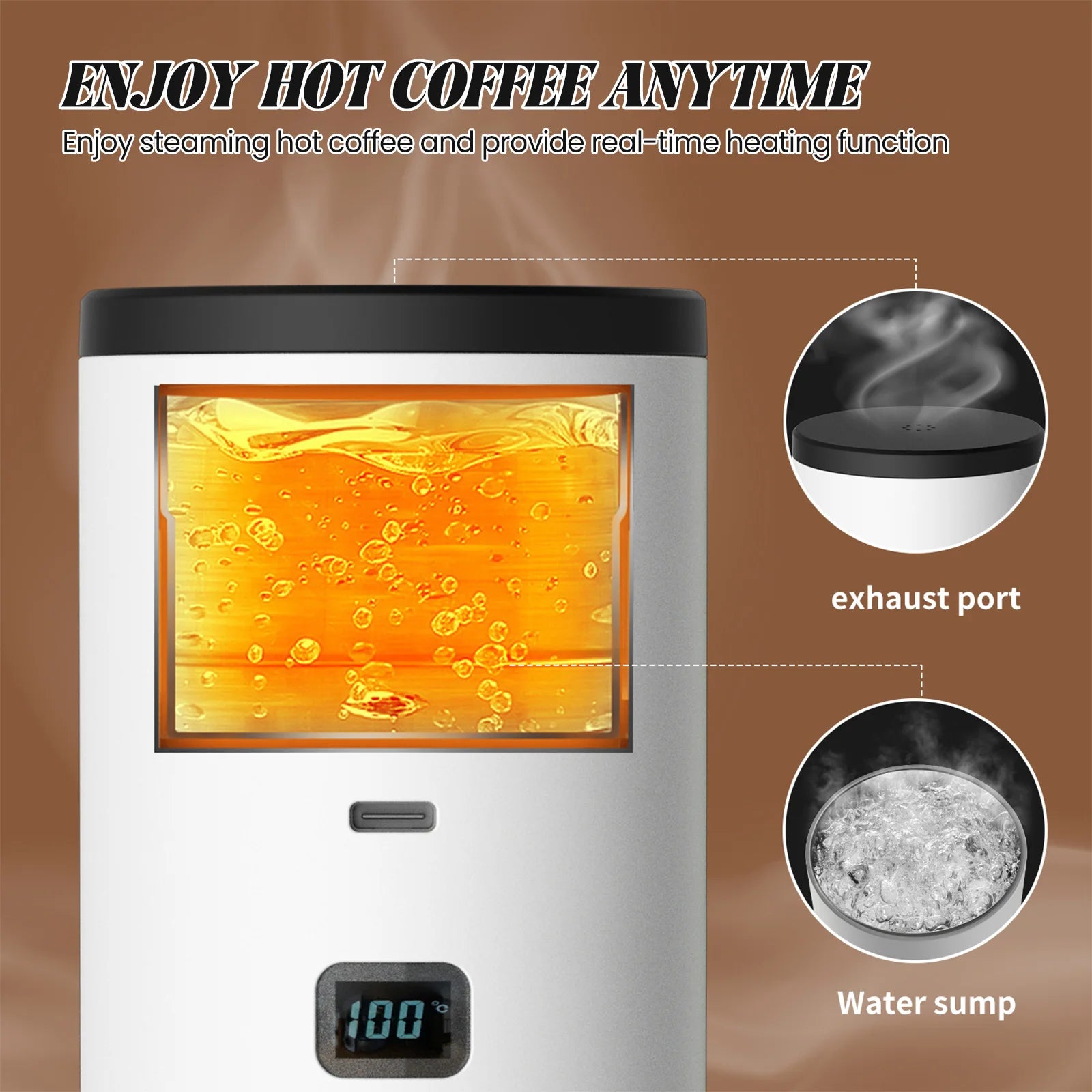 Portable coffee maker